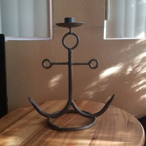 Anchor candle holder - Picture 2 of 7